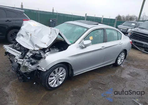 2014 Honda Accord Ex z USA, uszkodzony, nr VIN 1HGCR2F7XEA237827